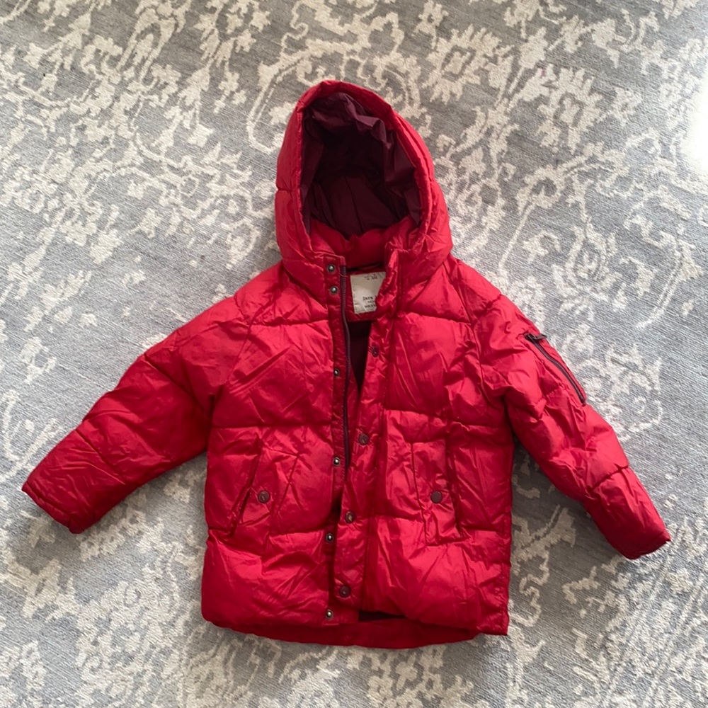 Zara Boys Puffer Jacket size 7